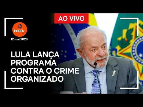 Ao vivo: Lula lança programa contra o crime organizado