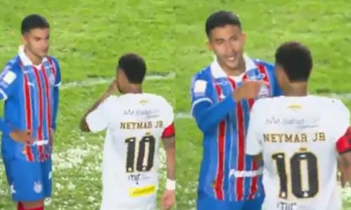 Expulsão de Neymar: CBF divulga áudio do VAR após ofensas a Rodrigo Nestor, do Bahia