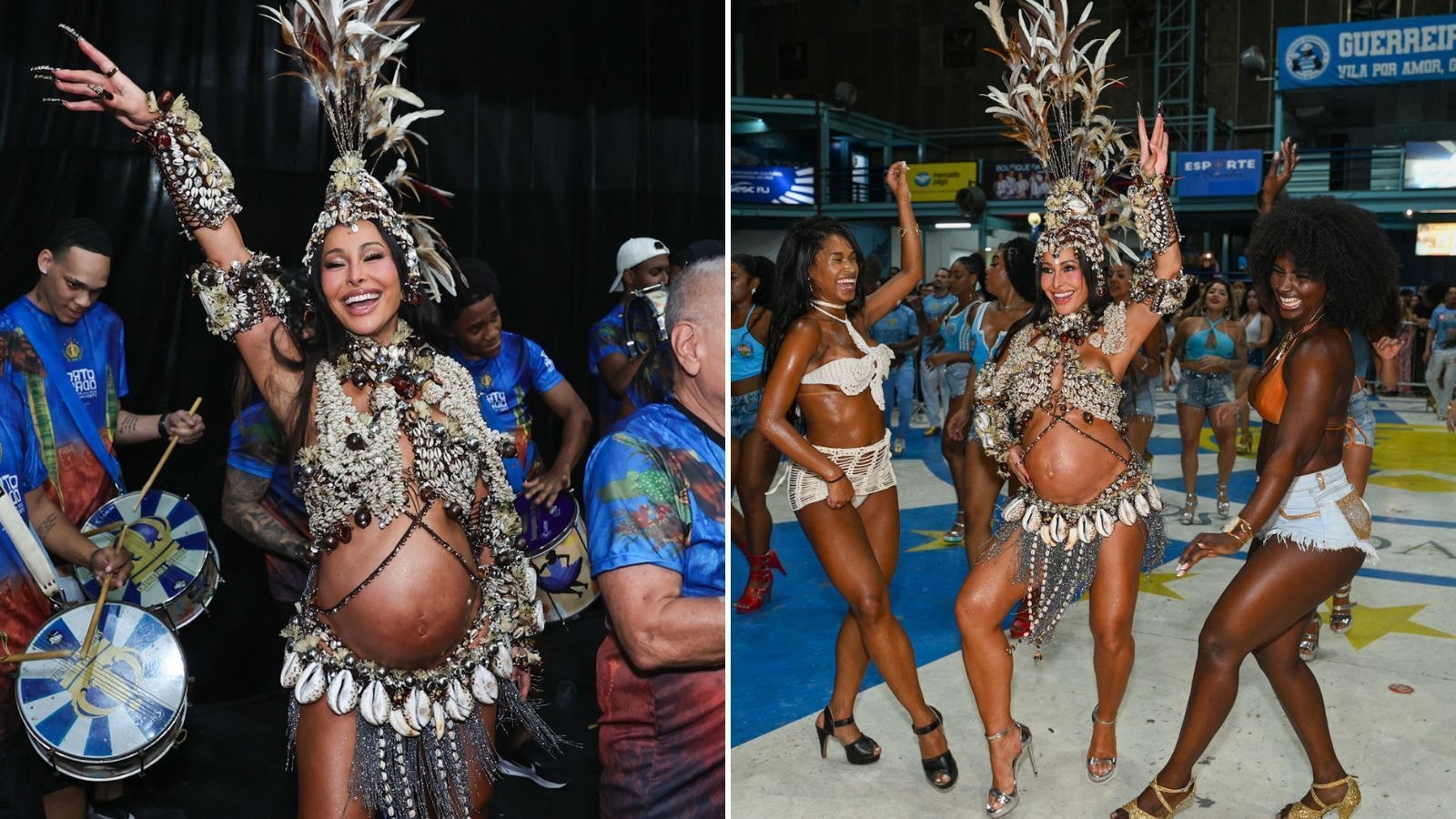 Mileide Mihaile retorna ao posto de rainha de bateria da Unidos da Tijuca