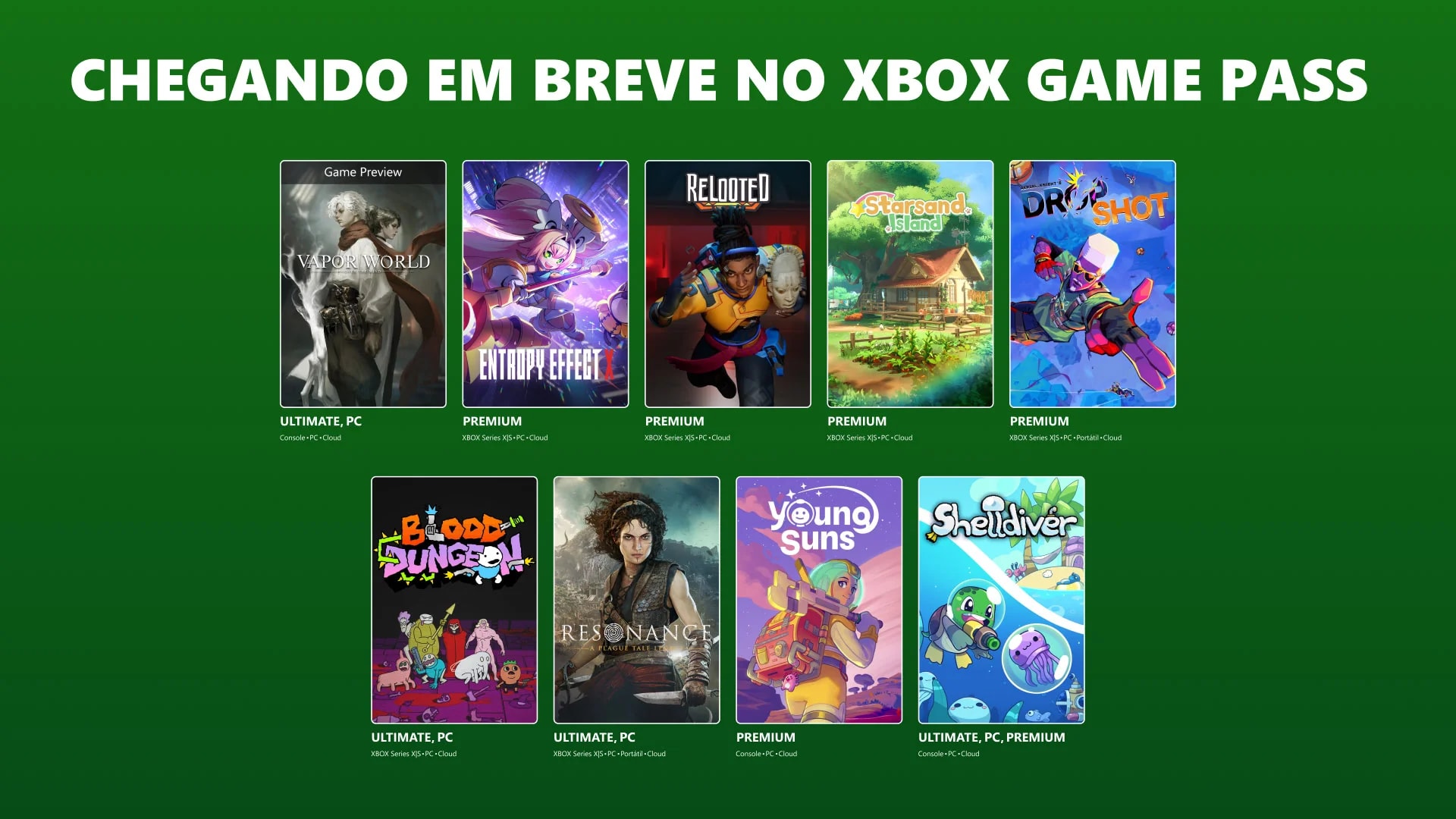 XBOX Game Pass recebe Resonance: A Plague Tale Legacy e jogos indie em agosto