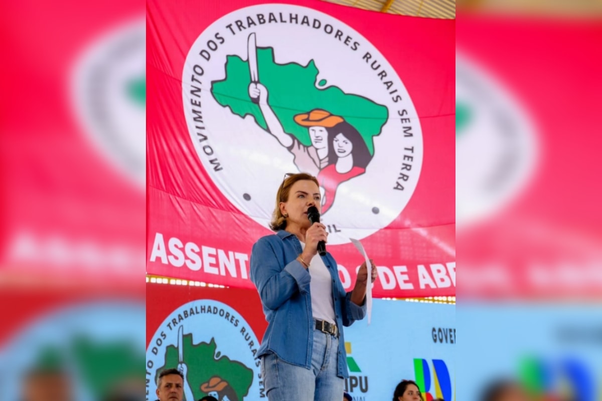 Lindbergh manda emendas para MST do Paraná, base eleitoral de Gleisi