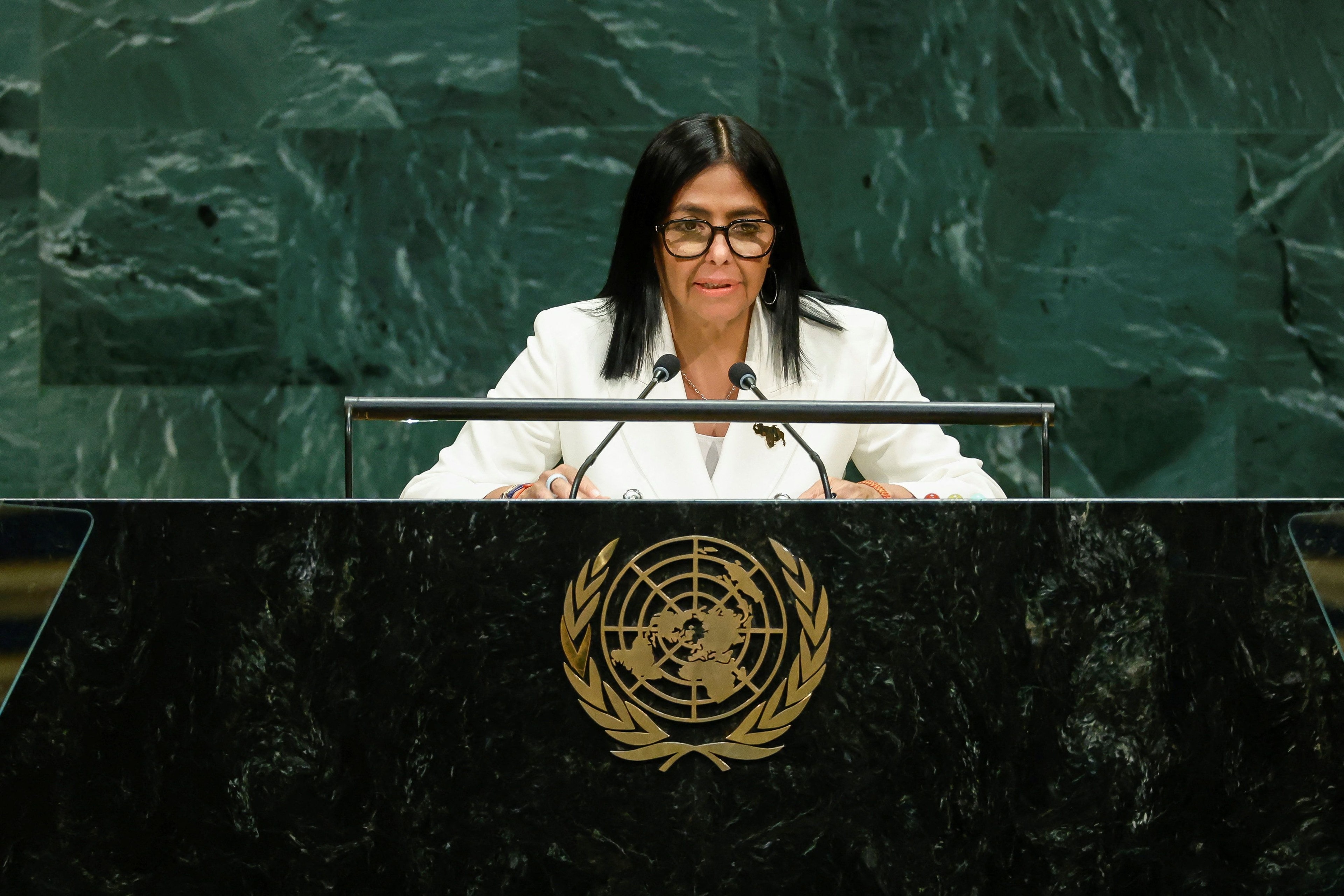 Trump diz que conversou com Delcy Rodríguez sobre eleições