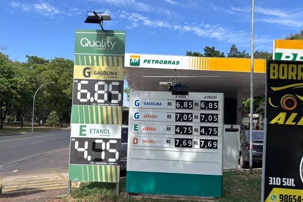 Senacon identifica alta abusiva da gasolina em postos do DF