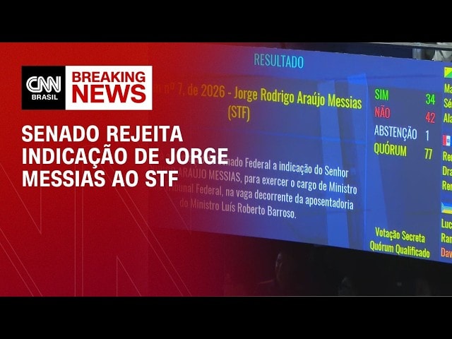 Cabe ao Senado explicar rejeição, diz Guimarães após derrota de Messias