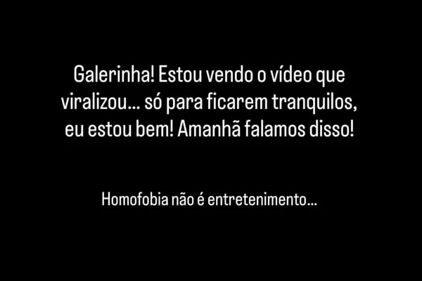 João Victor Gonçalves desabafa após ataque homofóbico: "É muito dolorido"