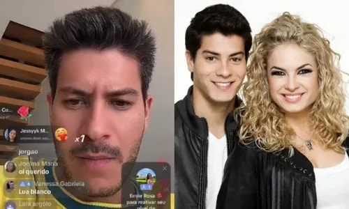 Arthur Aguiar soube da morte de Lua Blanco durante live; confira reação