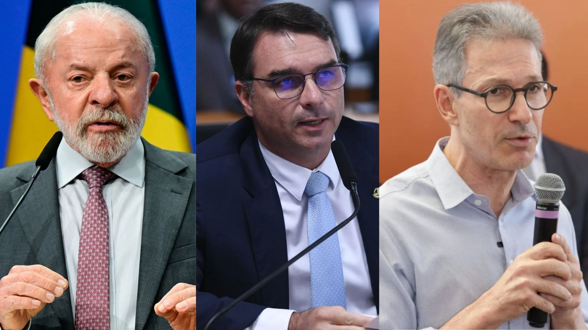 Na chegada ao debate, Renan critica Lula e Flávio por ausência no encontro