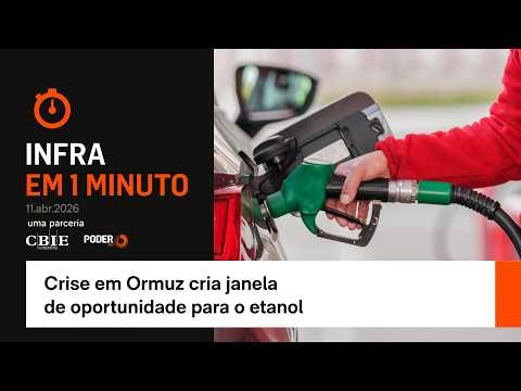 Infra em 1 Minuto: crise em Ormuz cria janela de oportunidade para o etanol