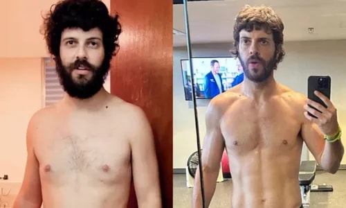 A dieta que fez Diogo Defante mudar completamente o corpo após tumor que o deixou debilitado