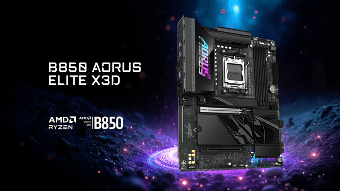 Parruda e bonita: Gigabyte lança B850 Aorus Elite X3D com recurso Turbo Mode 2.0