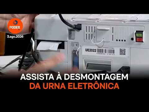 Assista à desmontagem da urna eletrônica e entenda o sistema de votação