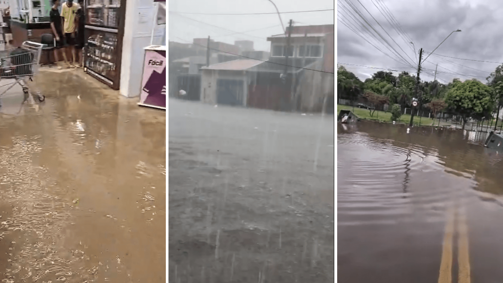Chuva forte provoca grande congestionamento na cidade de São Paulo