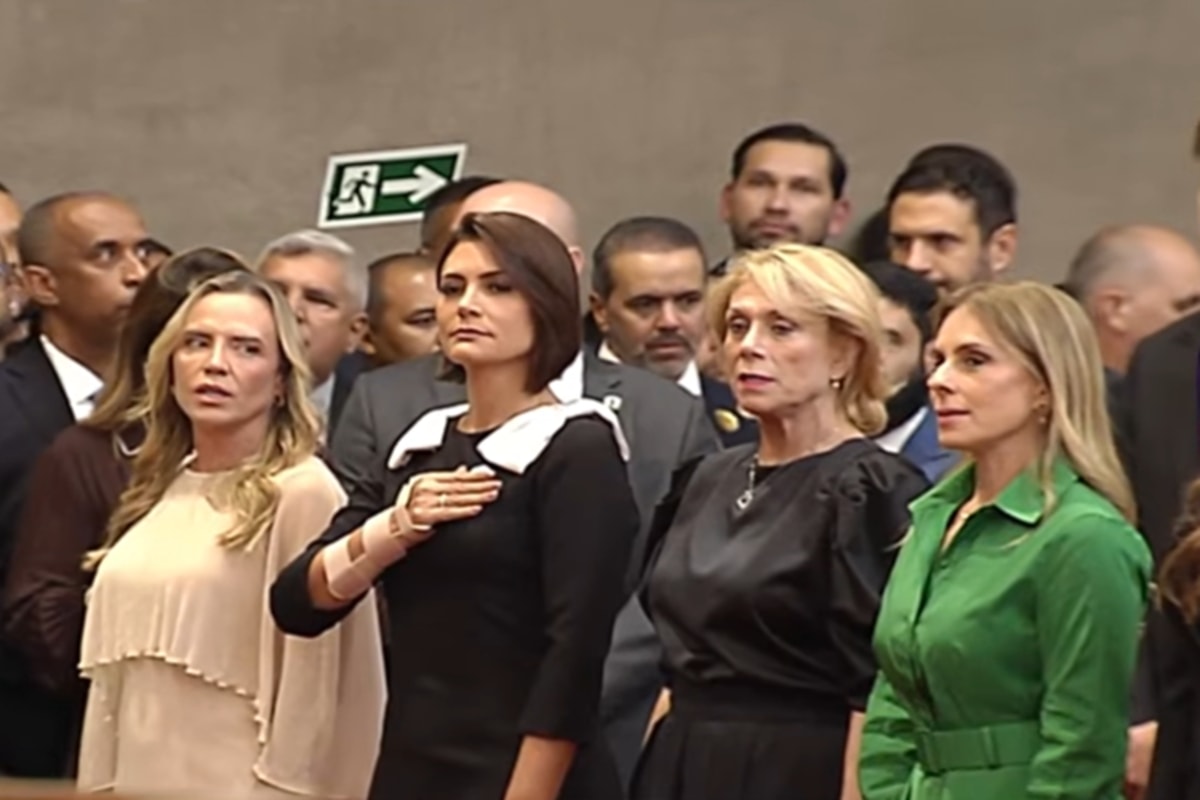 TSE: Celina e Michelle marcam presença em posse de Nunes Marques