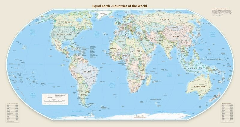 ONU aprova resolução para adotar novo mapa do mundo; veja diferenças