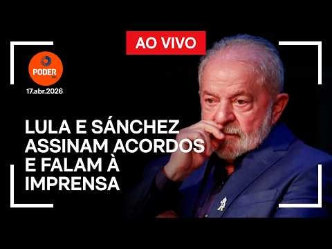 Ao vivo: Lula e Sánchez assinam acordos e falam à imprensa