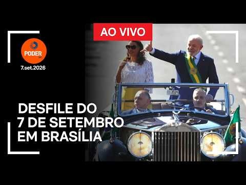 Lula e Janja desfilam no Rolls-Royce conversível; assista