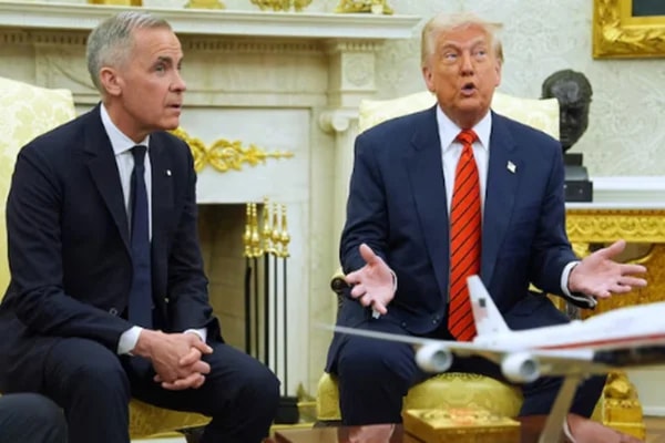Em meio à crise com Canadá, Trump renomeia Lago Ontário como “Lago América”