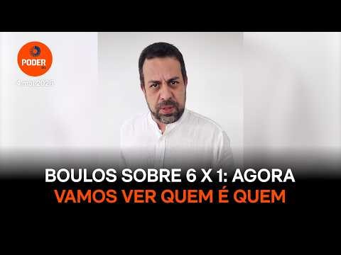“Agora vamos ver quem é quem”, diz Boulos sobre fim da escala 6 X 1