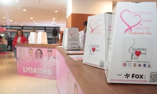 Outubro Rosa: SSP e shopping de Salvador promovem campanha de doação de cabelos com cortes gratuitos