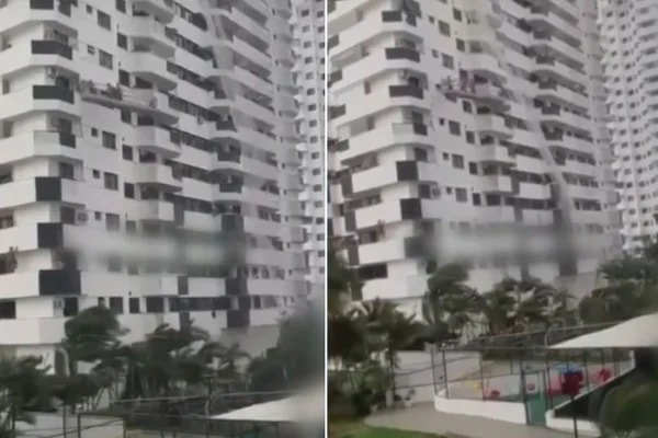 Ventos de 120 km/h podem atrapalhar humanos a caminhar e causar quedas