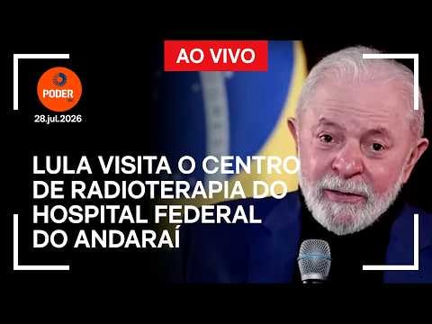 Ao vivo: Lula visita o Centro de Radioterapia do Hospital Federal do Andaraí