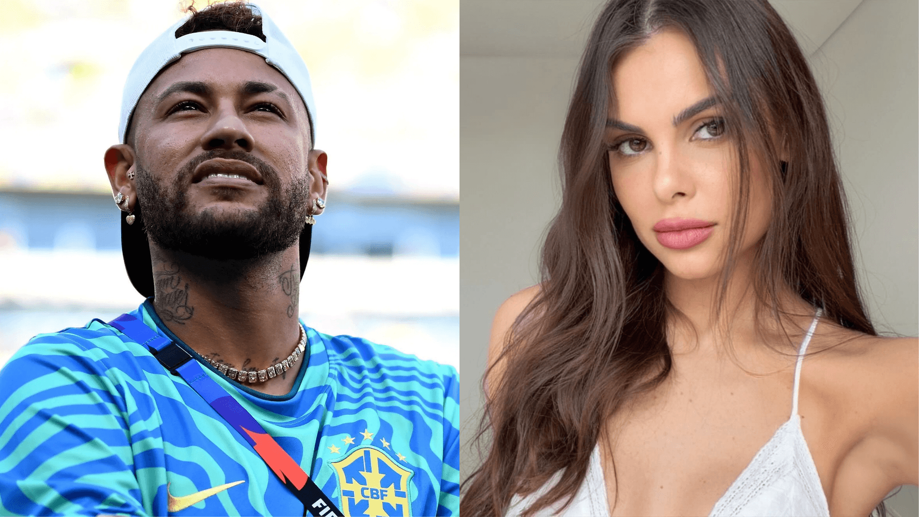 Nanda Costa é vista abraçada com suposta nova affair após jogo do Brasil