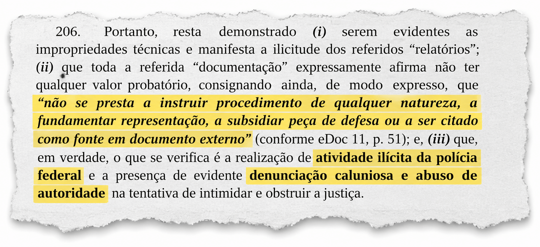 Leia a íntegra da resposta de Mendonça sobre acusações de Moraes