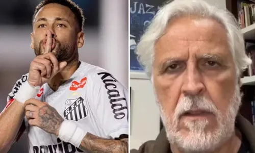 Neymar surta com jornalista e revolta vem à tona: 'velho bundão'