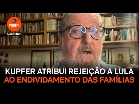 Kupfer atribui rejeição a Lula ao endividamento das famílias