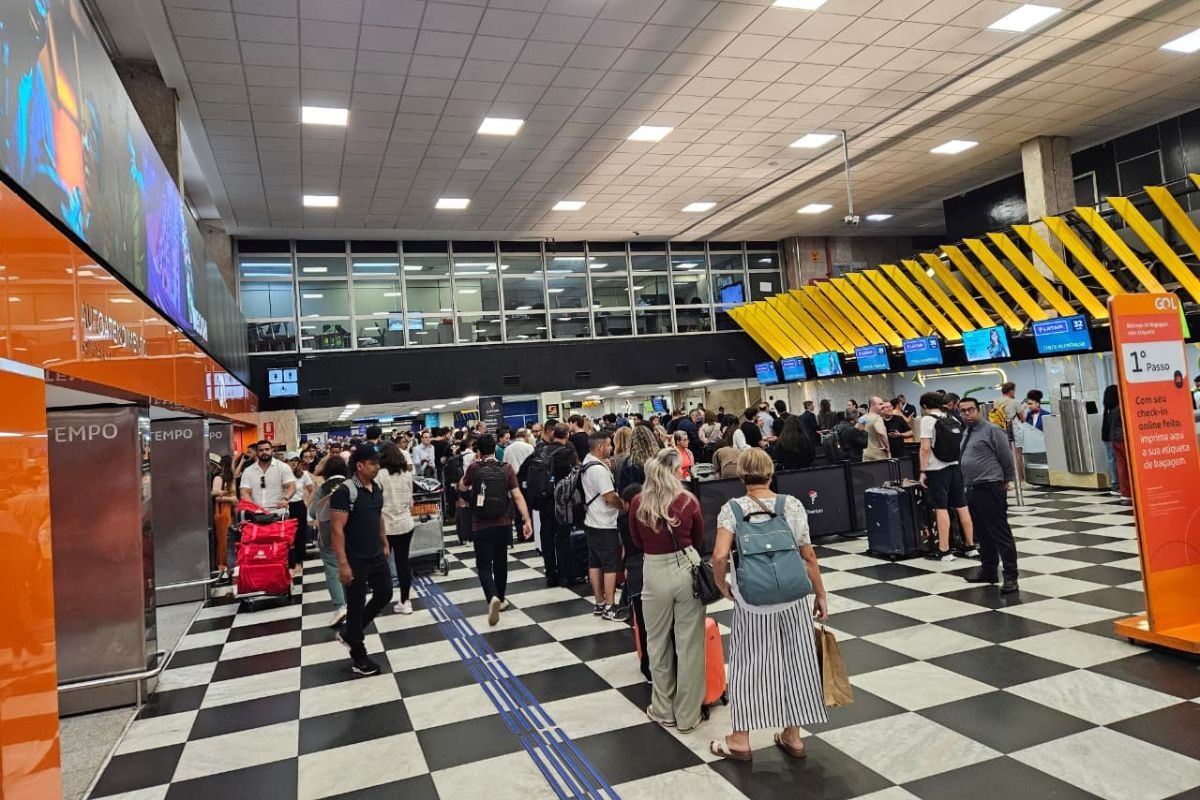 Ventos fortes afetam mais de 50 voos no Aeroporto de Congonhas