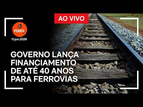 Ao vivo: governo lança financiamento de até 40 anos para ferrovias