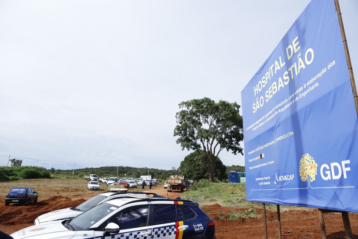 Obra do hospital de São Sebastião começará imediatamente, diz Celina