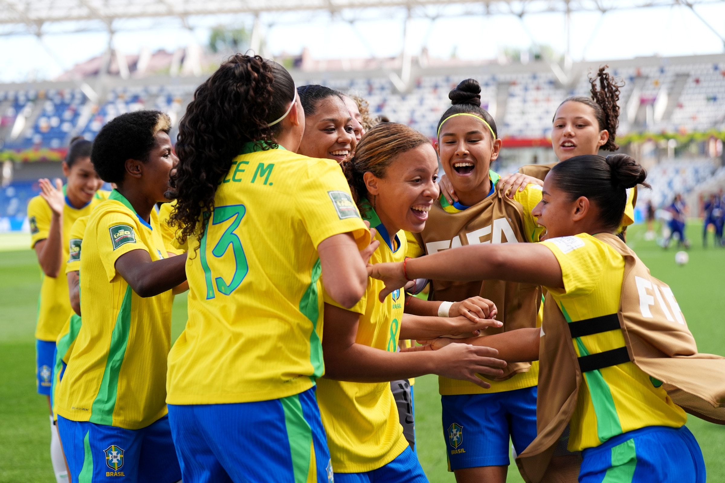 Brasil vence o Canadá e segue invicto na Copa do Mundo Feminina Sub-20