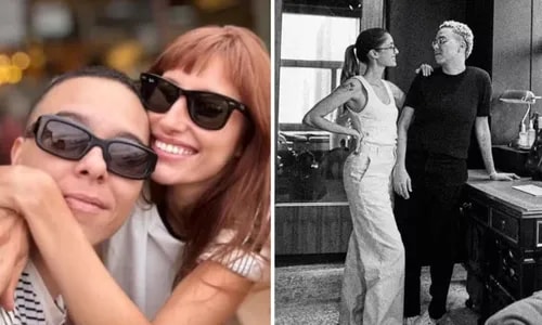 Mária Gadú exibe foto rara com esposa: 'Sapatonas orgulhosas'