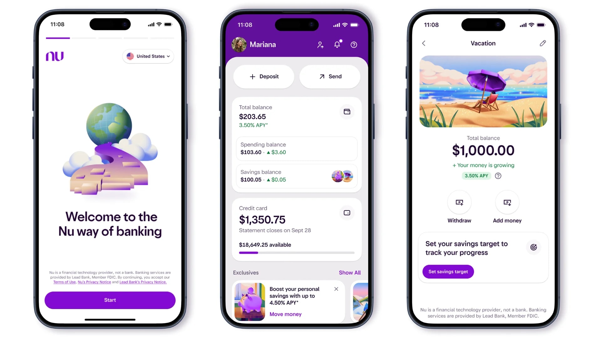 Nubank lança Nu Global para movimentar dinheiro em mais de 35 países
