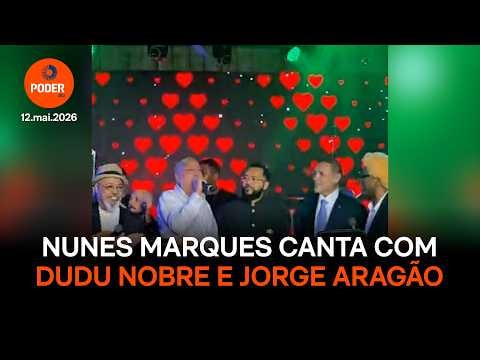 Veja Nunes Marques cantando em festa após assumir comando do TSE