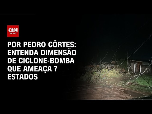 Ciclone-bomba e frente fria: veja como será 2º dia de fenômeno no Brasil