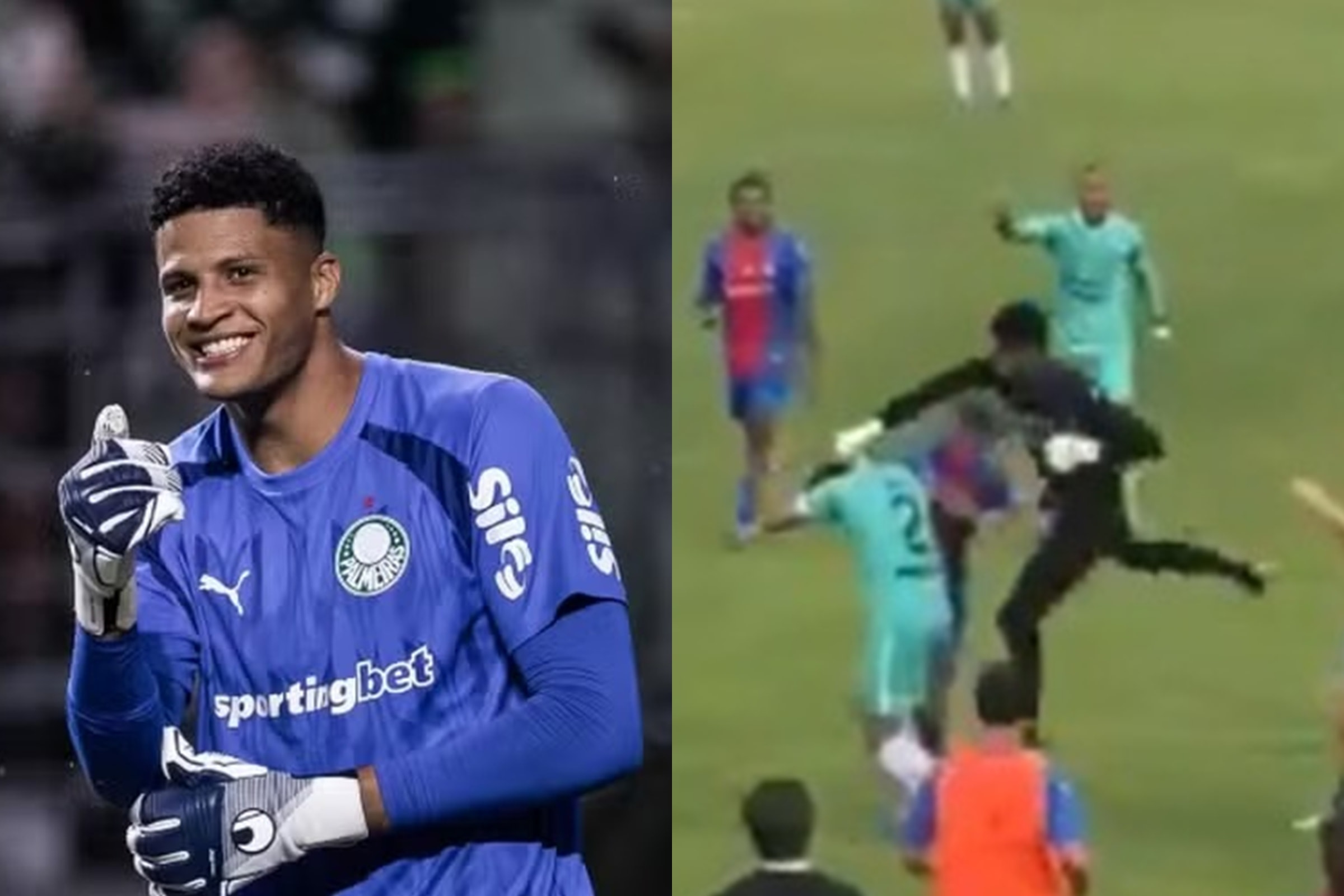 Ex-Palmeiras tem contrato rescindido por agressão, mas denuncia racismo
