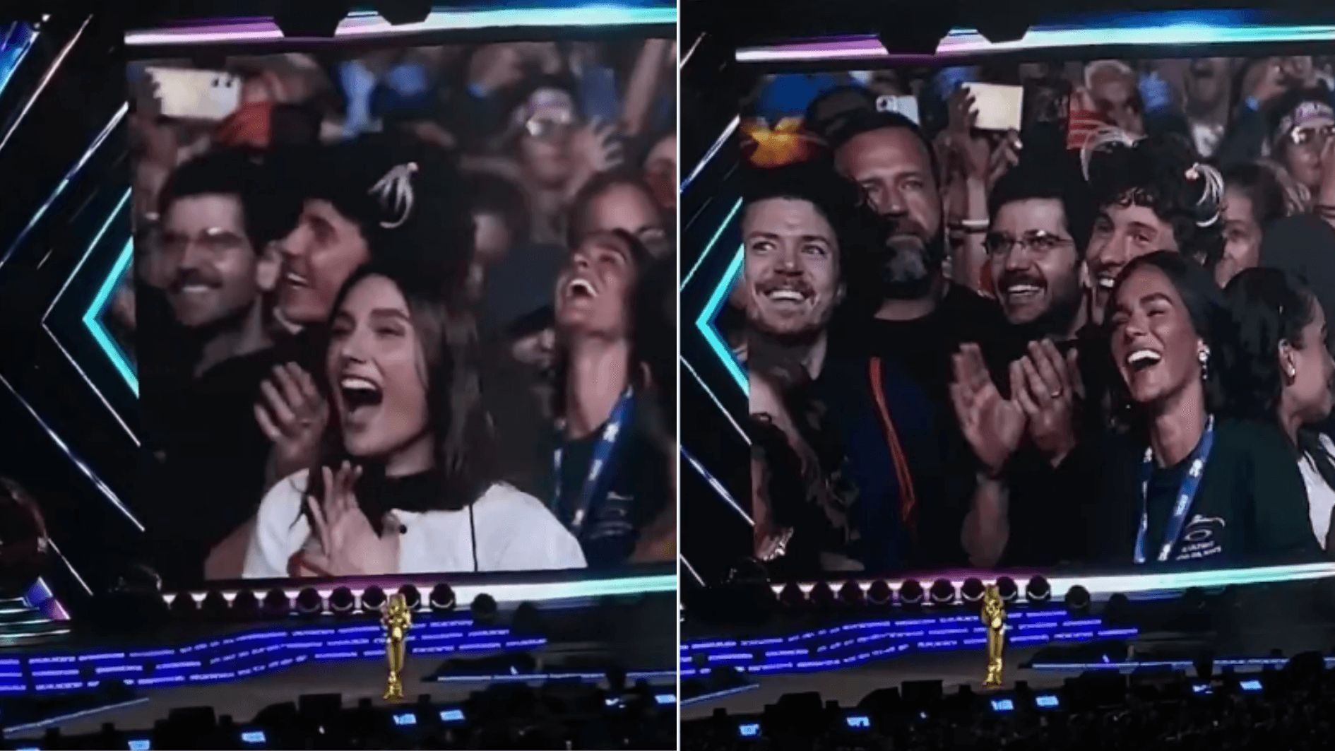 Bruna Marquezine e Shawn Mendes surgem dançando em vlog da irmã do cantor