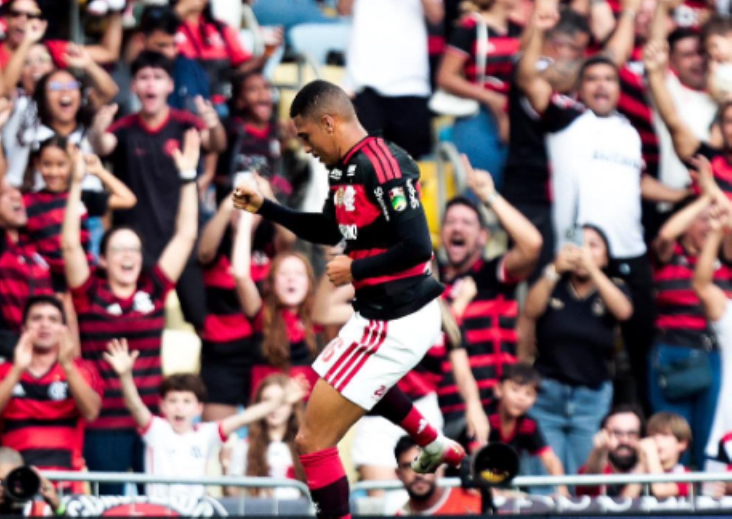 Na despedida do Brasileirão, Flamengo bate o Coritiba no Maracanã