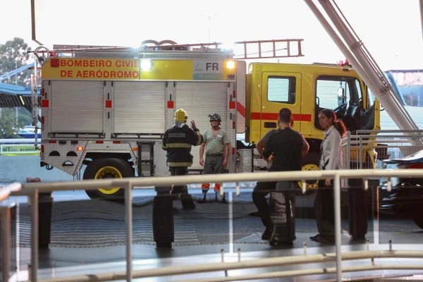 Sete pessoas são socorridas após vazamento de gás no Aeroporto de Brasília