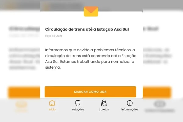 Paralisação parcial de trens no Metrô foi causada por descarrilamento