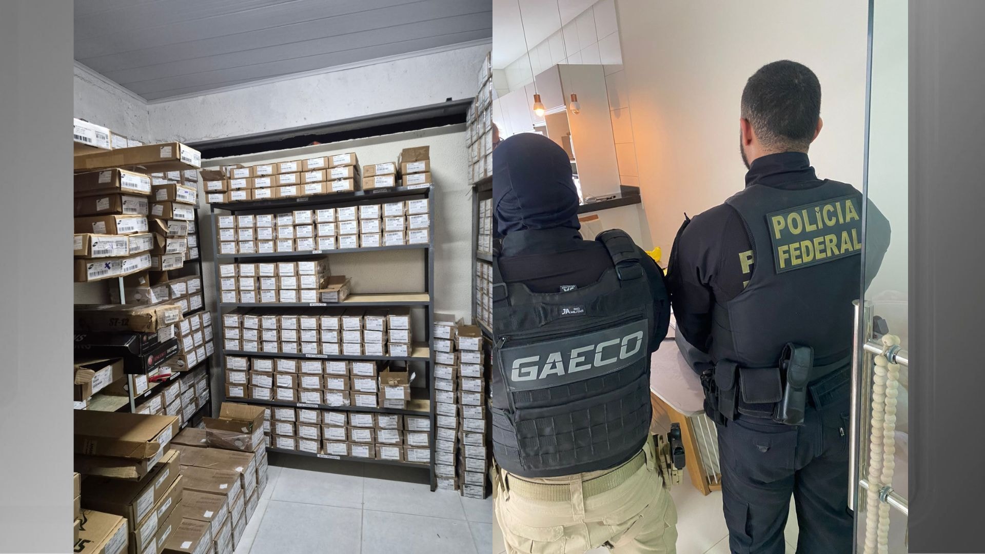PRF bate recorde ao apreender 26 fuzis, incluindo AK-47, de origem russa