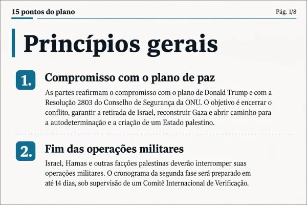 Israel só vai retirar militares de Gaza após Hamas se desarmar
