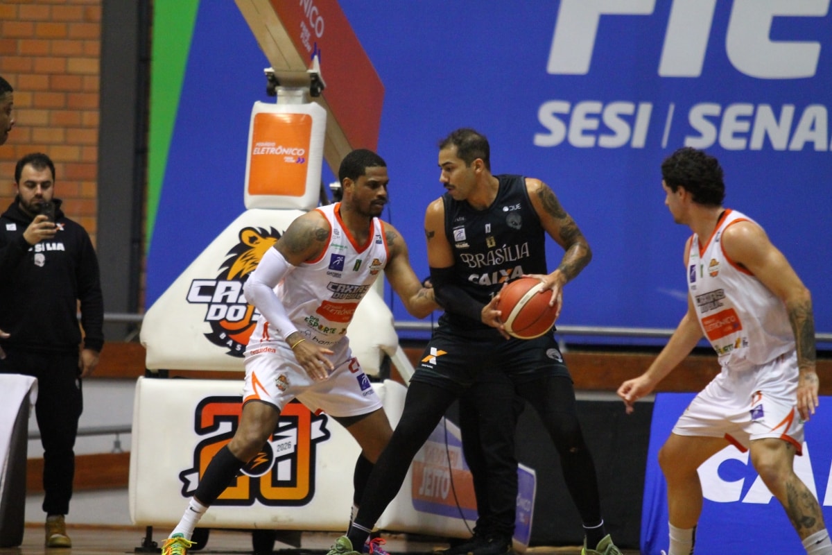 NBB: Brasília Basquete vence Caxias e abre 2 x 0 na série dos playoffs