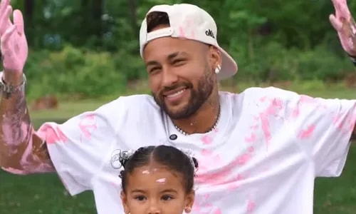 Veja reação de Neymar ao descobrir sexo de nova gravidez de esposa