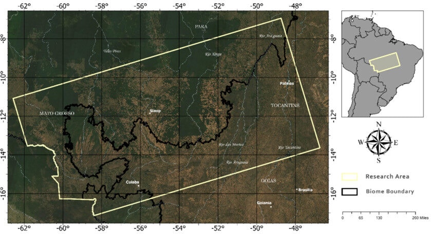 Com ajuda da IA, estudo da Unemat revela devastação histórica na Amazônia-Cerrado