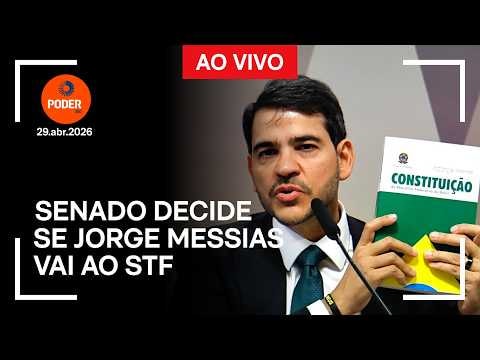Ao vivo: Senado vota indicação de Jorge Messias para vaga no STF