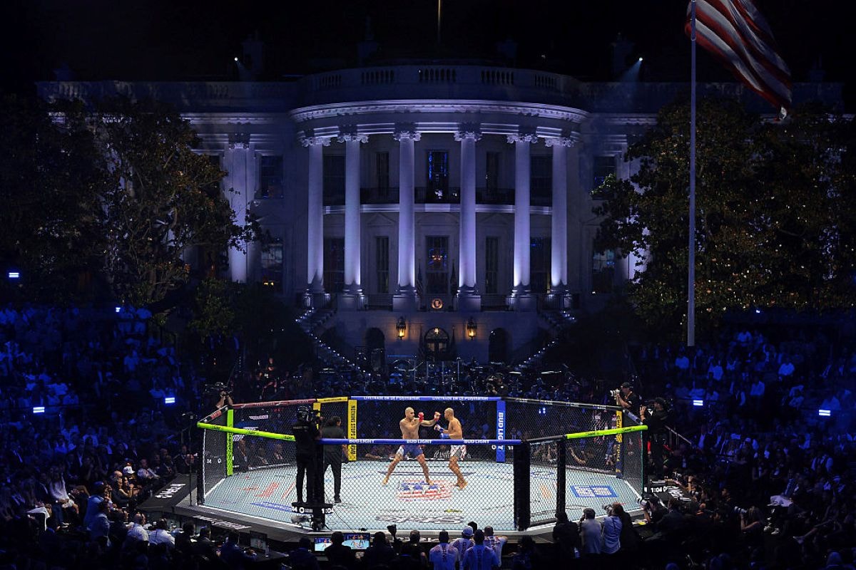 UFC registrou prejuízo milionário em evento na Casa Branca