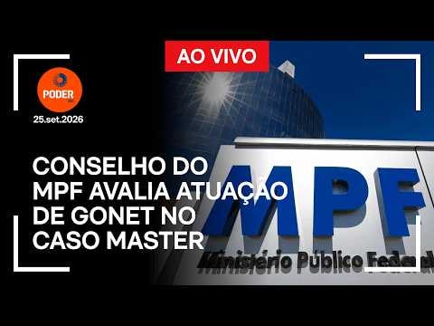 Ao vivo: Conselho do MPF avalia atuação de Gonet no caso Master